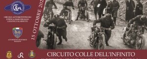Le MOTO D’EPOCA A RECANATI PER LA RIEVOCAZIONE DEL CIRCUITO DELL’INFINITO